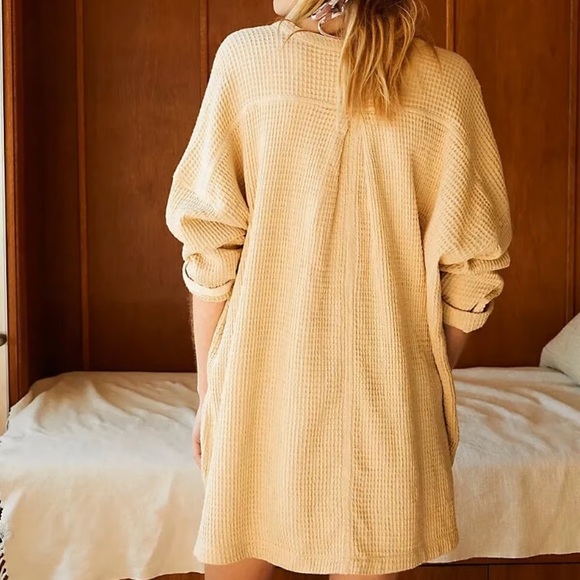 FP Waffle Knit Cardigan - Picture 6 of 7